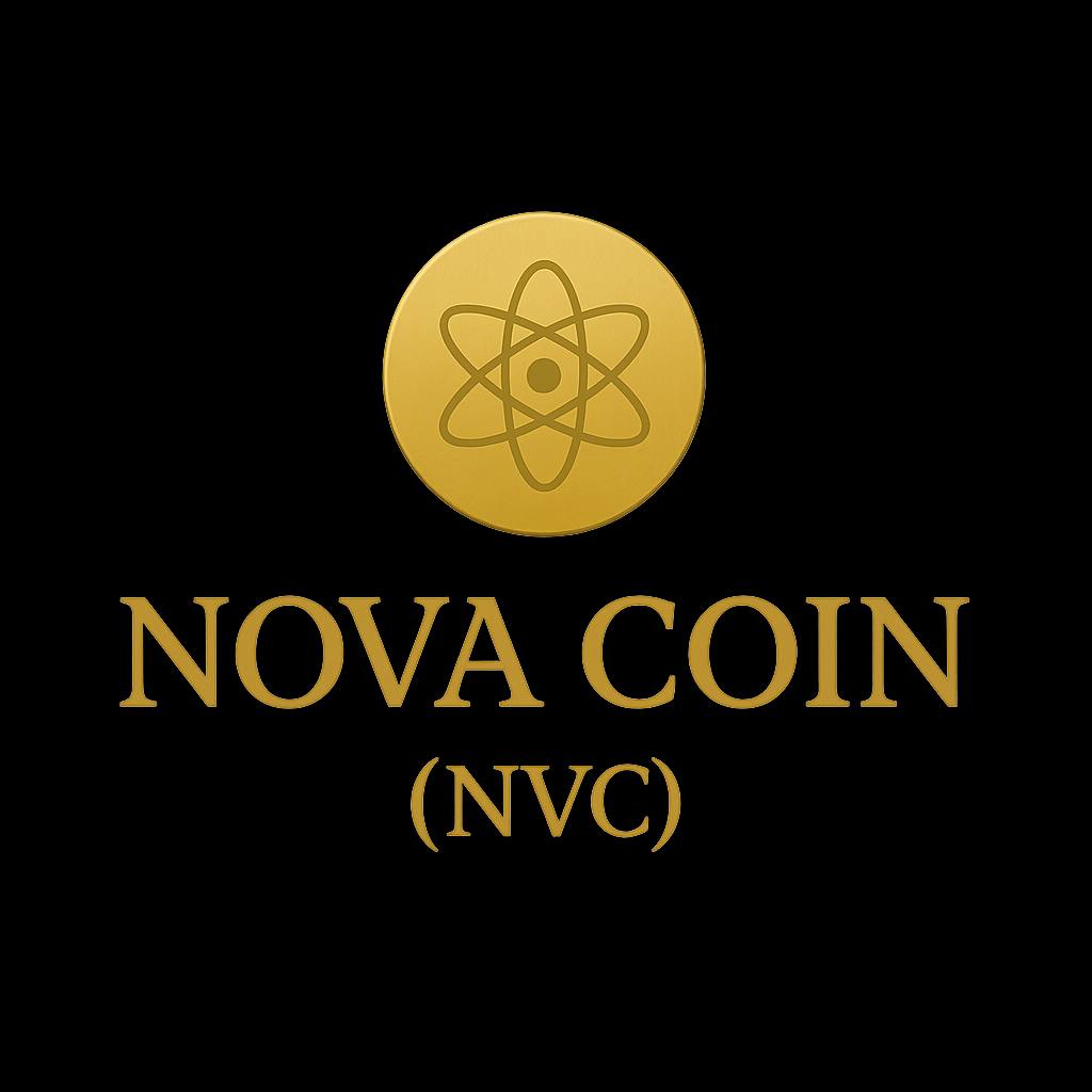 Nova Coin Golden Logo